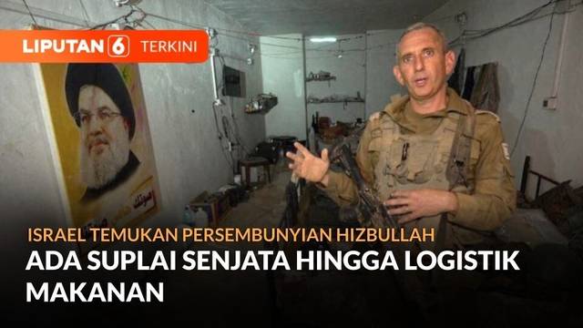 Israel Temukan Persembunyian Bawah Tanah Hizbullah | Liputan 6