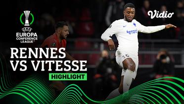Highlight - Rennes vs Vitesse | UEFA Europa Conference League 2021/2022