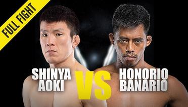 Shinya Aoki vs. Honorio Banario | ONE Full Fight | October 2019