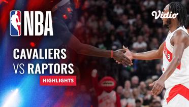 Cleveland Cavaliers vs Toronto Raptors - Highlights | NBA Regular Season 2023/24
