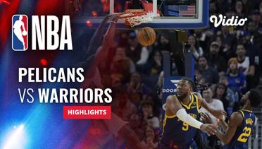 New Orleans Pelicans vs Golden State Warriors - Highlights | NBA Regular Season 2023/24