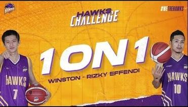 #HawksChallenge: 1 on 1 Walking Only - Winston Swenjaya vs Rizky Effendi