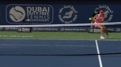 Match Highlights | Elise Mertens 2 vs 0 Caroline Garcia | WTA Dubai Tennis Championship 2021