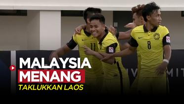 Highlights Grup B Piala AFF 2020, Malaysia Vs Laos 4-0