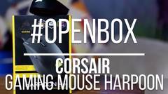 [OpenBox] Unboxing Gaming Mouse Harpoon RGB dari Corsair