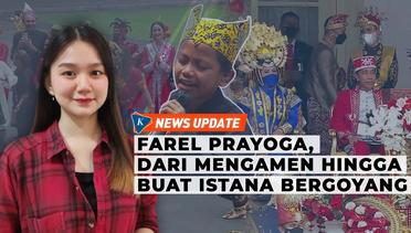 Nyanyi Ojo Dibandingke, Farel Prayoga Buat Iriana Jokowi hingga Kapolri Bergoyang