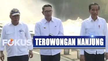 Jokowi Resmikan Terowongan Nanjung di Bandung