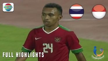 Thailand (2) vs (1) Indonesia - Full Highlight | AFF U19 Championship