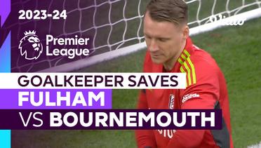 Aksi Penyelamatan Kiper | Fulham vs Bournemouth | Premier League 2023/24