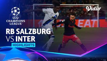 RB Salzburg vs Inter - Highlights | UEFA Champions League 2023/24
