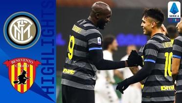 Match Highlight | Inter Milan 4 vs 0 Benevento | Serie A 2021