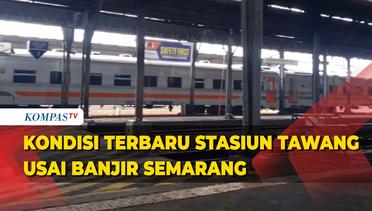 Begini Penampakan Stasiun Tawang Semarang Setelah Diterjang Banjir