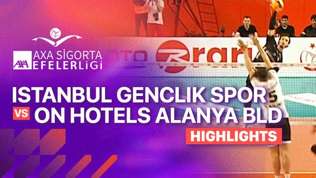 Istanbul Genclik Spor vs On Hotels Alanya Bld - Highlight | Turkish Men's Volleyball League 2025/26