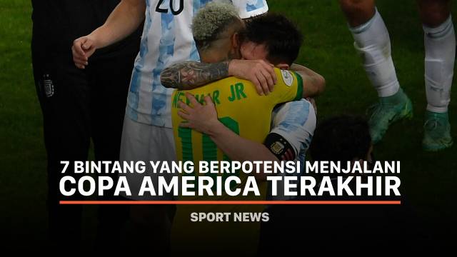 7 Bintang yang Berpotensi Menjalani Copa America Terakhir