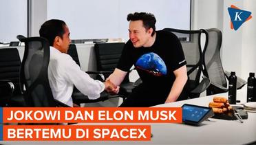 Jokowi Diskusikan Rencana Kerja Sama dengan Elon Musk