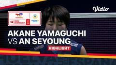 Highlights | AN Seyoung (KOR) vs Akane Yamaguchi (JPN) | TotalEnergies BWF World Championships 2021