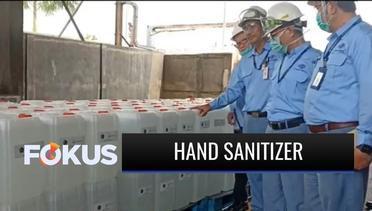 Sebuah Pabrik Lem Di Banten Bikin Hand Sanitizer