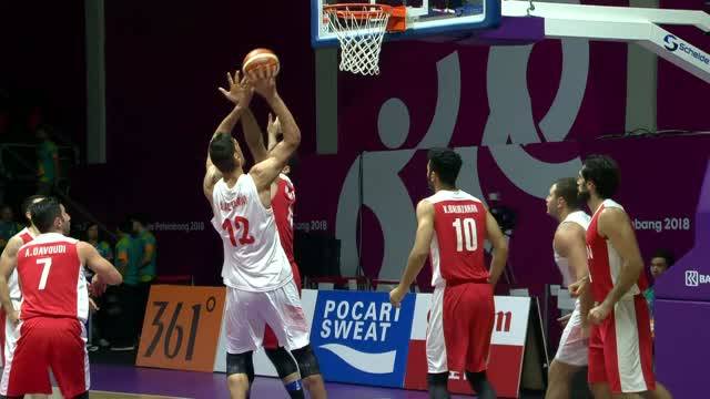 mponew Full Highlight Bola Basket Putra Suriah vs Iran 55 - 68 | Asian Games 2018