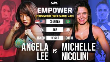 Angela Lee vs. Michelle Nicolini - Full Fight Replay