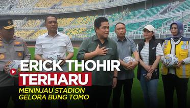 Erick Thohir Bilang Terharu setelah Meninjau Venue Piala Dunia U-20 2023, Stadion Gelora Bung Tomo