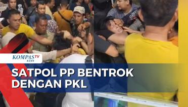Satpol PP dan PKL Bentrok Dua Dilarikan ke Rumah Sakit