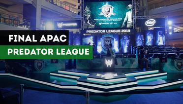 Final Asia Pacific Predator League 2019 Dimulai
