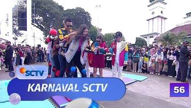 Kompak! Artis Bidadari Surgamu Bersama Para Fans Main Estafet Bakiak Bawa Hadiah | Karnaval SCTV