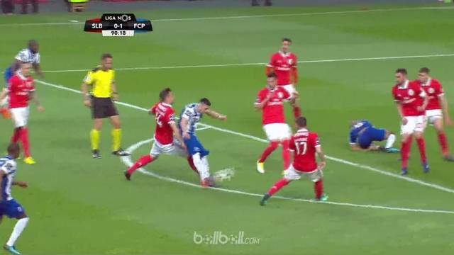 Benfica 0-1 Porto | Liga Portugal | Highlight Pertandingan dan Gol-gol