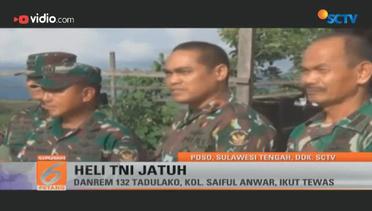 Heli TNI Jatuh di Poso - Liputan 6 Petang