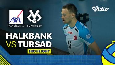 Highlights | Halkbank vs Tursad | Men's Turkish Volleyball Cup 2022/23
