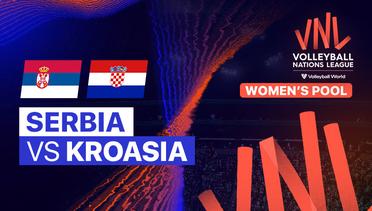 Full Match | Serbia vs Kroasia | Women’s Volleyball Nations League 2023