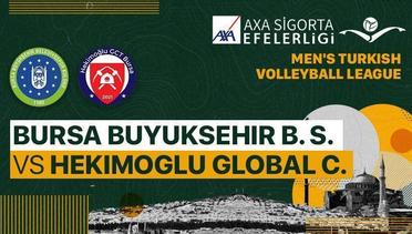 Full Match | Bursa Buyuksehir Belediye Spor vs Hekimoglu Global Connect | Men's Turkish League 2022/23