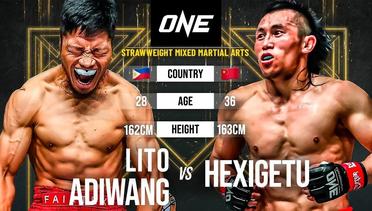 Lito Adiwang vs. Hexigetu | Full Fight Replay