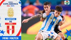 Argentina vs Peru - Mini Match | Copa America 2024