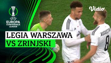 Legia Warszawa vs Zrinjski - Mini Match | UEFA Europa Conference League 2023/24