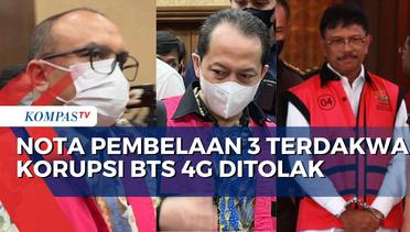 JPU Tolak Seluruh Nota Pembelaan Johnny G Plate Terkait Kasus Korupsi BTS 4G