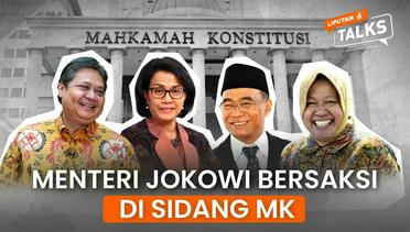Menteri Jokowi Selesai Bersaksi di MK, Fakta Bansos Terungkap | Liputan 6 Talks