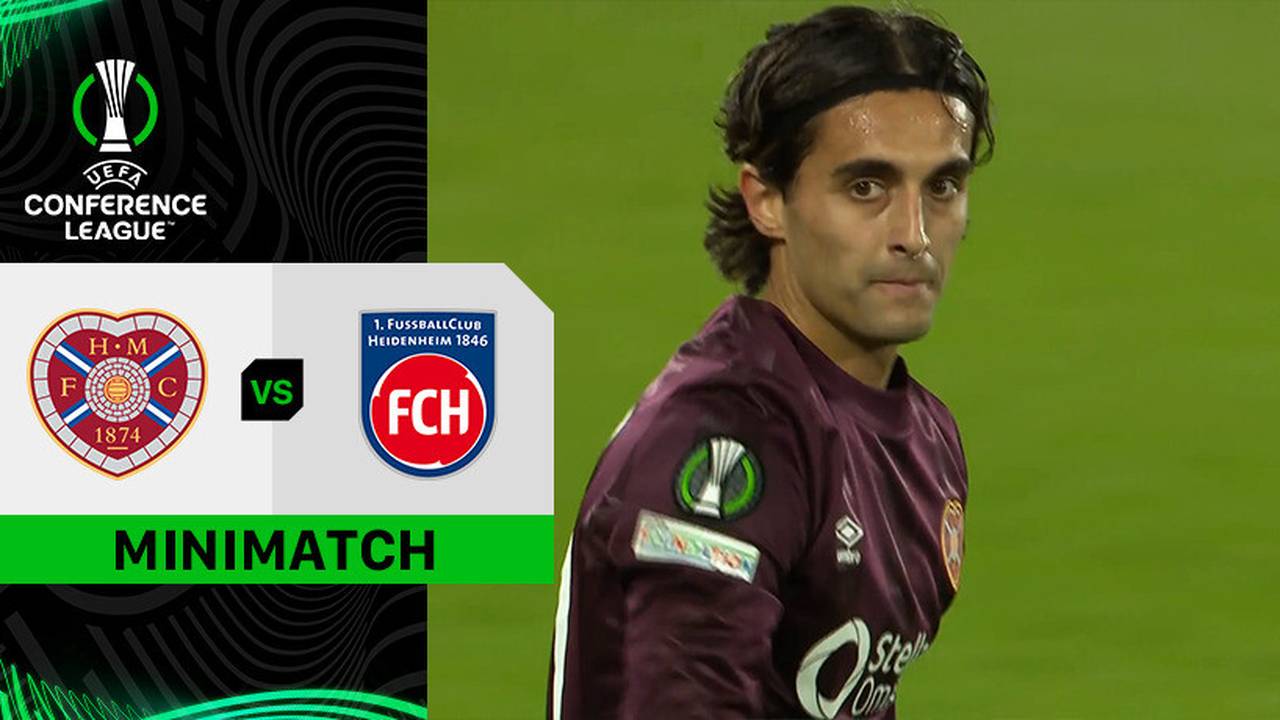 Hearts vs Heidenheim - Mini Match | UEFA Conference League 2024/25
