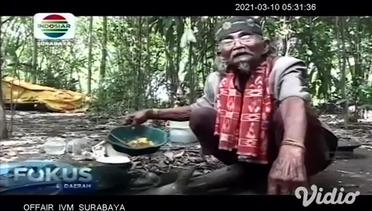 Pria Lansia Di Jombang, Puluhan Tahun Hidup Di Gubuk Sampah