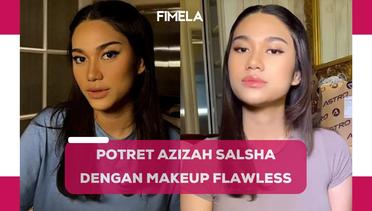 Potret Terbaru Azizah Salsha dengan Makeup Flawless, Tampil Cantik Natural dengan Wajah Glowing