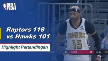 NBA I Cuplikan Pertandingan Raptors 119 vs Hawks 101