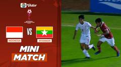Mini Match - Indonesia VS Myanmar | Piala AFF U-16 2022