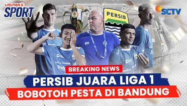 Pawai Perayaan Gelar Juara Persib Bandung, Bobotoh Kembali Berpesta | LIVE