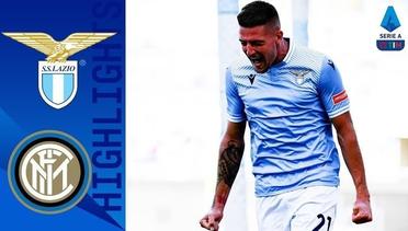 Match Highlight | Lazio 1 vs 1 Inter Milan | Serie A 2020