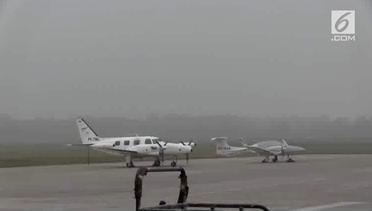 Palembang Tertutup Kabut, Bandara Terganggu