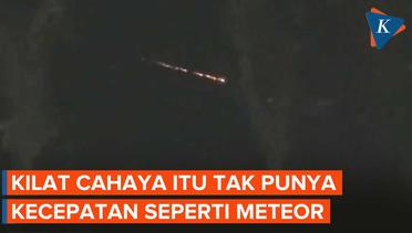 Ada Kilatan Cahaya di Langit Yogyakarta Diduga Meteor, Rupanya Sampah Antariksa