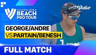 Full Match | George/Andre (BRA) vs Partain/Benesh (USA) | Beach Pro Tour - Challenge Itapema, Brazil 2023