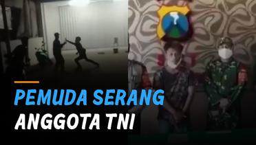 Viral Pemuda Serang Anggota TNI Akhirnya Minta Maaf