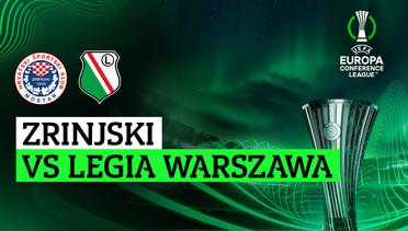 Zrinjski vs Legia Warszawa - Full Match | UEFA Europa Conference League 2023/24