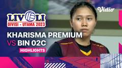 Putri: Kharisma Premium vs BIN 02C - Highlights | Livoli Divisi Utama 2023